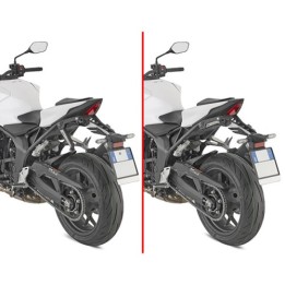 Πλαϊνές αναδιπλούμενες βάσεις Givi STL1215 Honda CB 1000 Hornet '25-'26