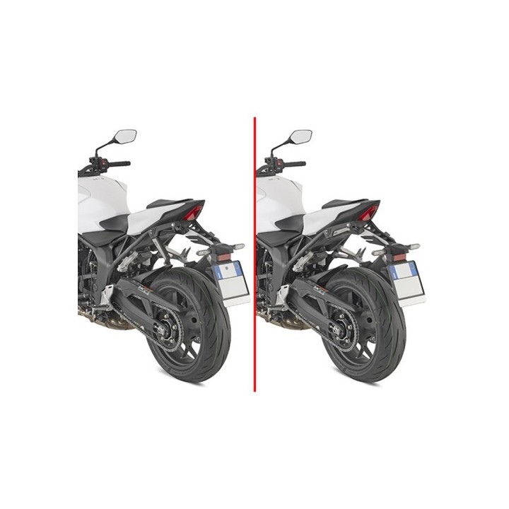 Πλαϊνές αναδιπλούμενες βάσεις Givi STL1215 Honda CB 1000 Hornet '25-'26