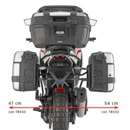 Βάσεις πλαϊνών βαλιτσών Givi PLO9352MK Moto Morini X-CAPE 700 '25