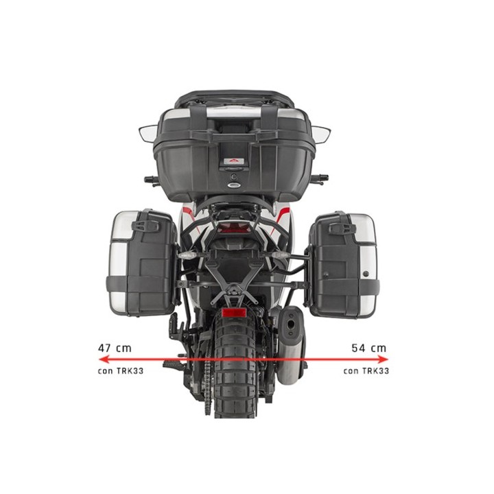 Βάσεις πλαϊνών βαλιτσών Givi PLO9352MK Moto Morini X-CAPE 700 '25
