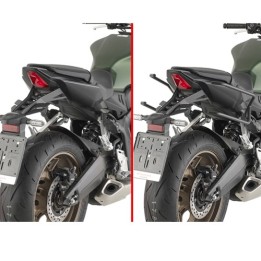 Βάσεις πλαϊνών σάκων TR1208_CB650 R'2024 γρήγορης απελευθέρωσης Honda Givi