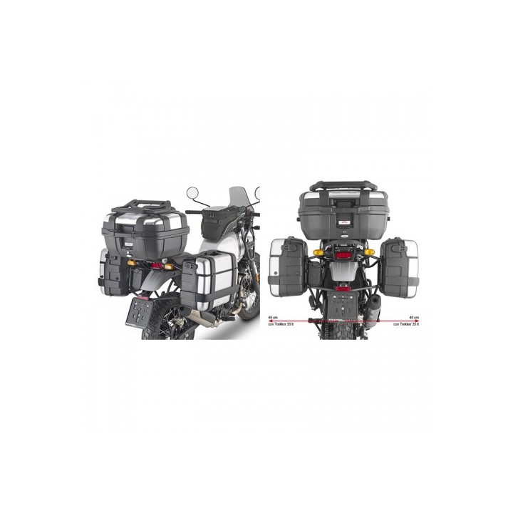Βάσεις πλαϊνών βαλιτσών Givi PL9054 Royal Enfield Himalayan '21-'23