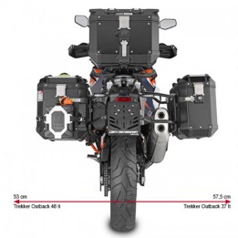 Βάσεις πλαϊνών βαλιτσών Givi PLO7713CAM KTM 1290 Super Adventure R '21