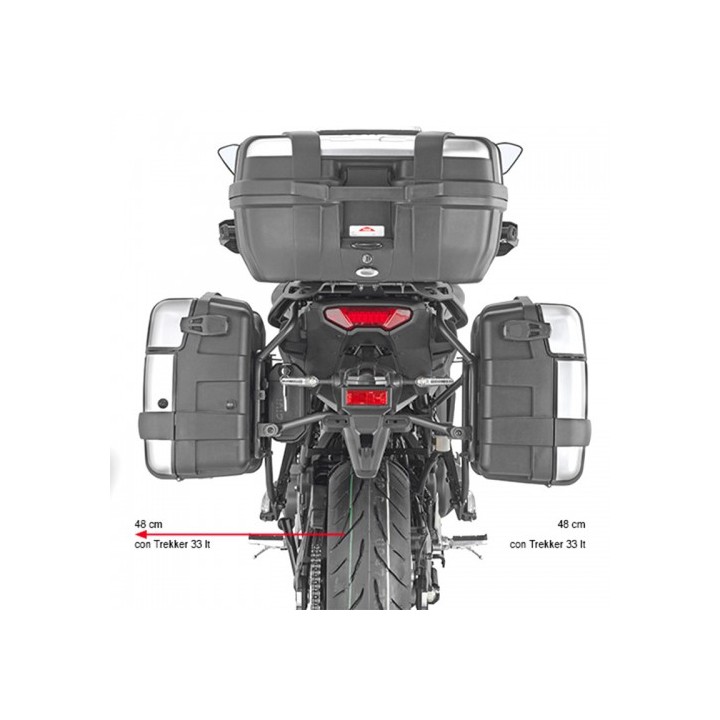 Βάσεις πλαϊνών βαλιτσών Givi PLO2159MK Yamaha TRACER 9 '21