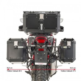 Βάσεις πλαϊνών βαλιτσών Givi PLO1179CAM Honda CRF1100L Africa Twin/ ADV Sports '19-'21