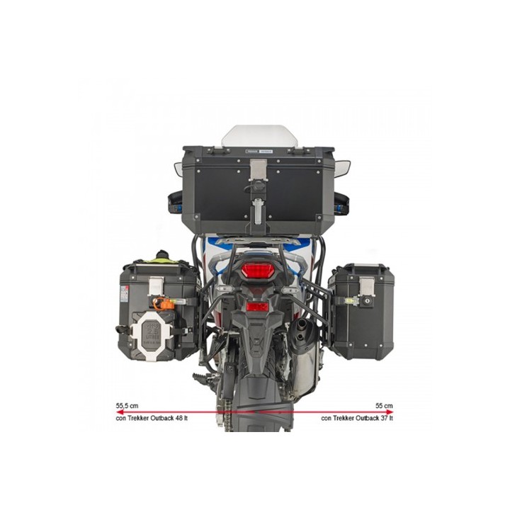 Βάσεις πλαϊνών βαλιτσών Givi PLO1178CAM Honda CRF1100L Africa Twin ADV Sports '19-'23
