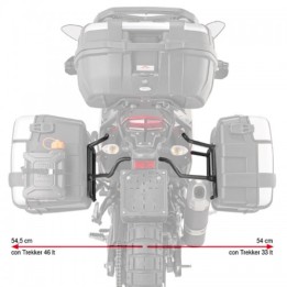 Βάσεις πλαϊνών βαλιτσών Givi PLO2145MK Yamaha Tenere 700 '19/Tenere 700 World Raid '22