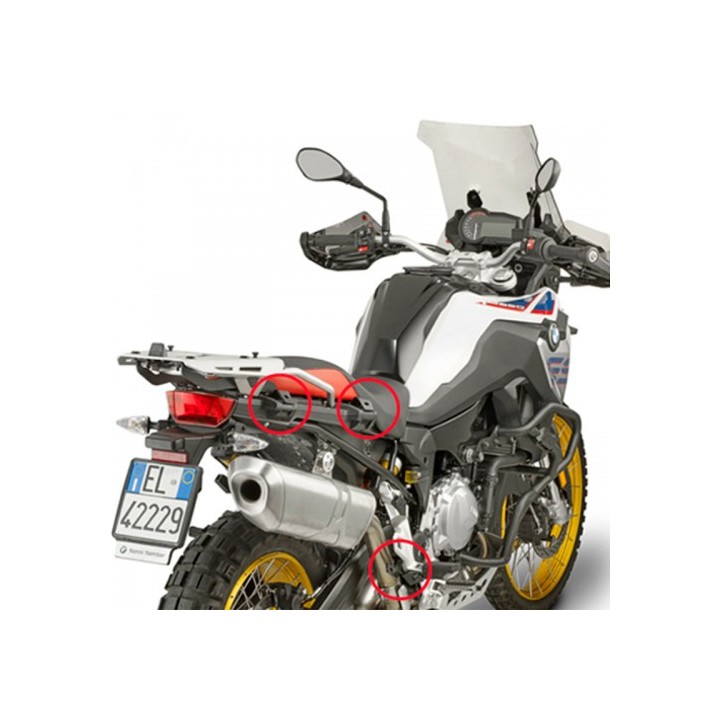 Βάσεις πλαϊνών βαλιτσών PLR5127_F800GS (24)/F850 GS'2021-22  Bmw Givi