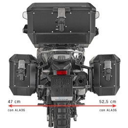 Βάσεις πλαϊνών βαλιτσών PLO9227MK_CFM 800 MT-X (25  26)/ 1000 MT-X (26)