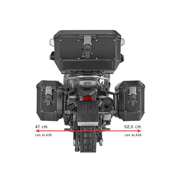 Βάσεις πλαϊνών βαλιτσών PLO9227MK_CFM 800 MT-X (25  26)/ 1000 MT-X (26)