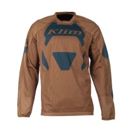 Μπλούζα Klim Mojave Quest Golden Brown/Petrol