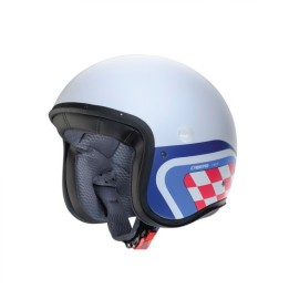Κράνος Caberg Jet Freeride-X Daytona matt white/light blue/red