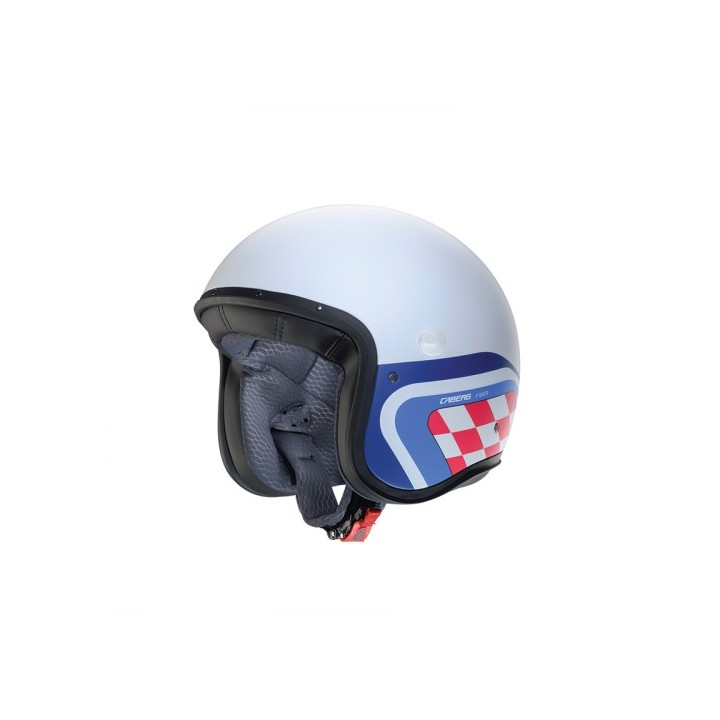 Κράνος Caberg Jet Freeride-X Daytona matt white/light blue/red