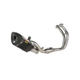 Τελικο Akrapovic Full Racing open Hexagonal Carbon _ S-Y7R2-AFC/1 _YAMAHA MT-07/FZ-07 14-25/ XSR 700
