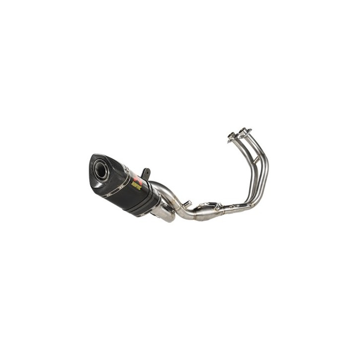 Τελικο Akrapovic Full Racing open Hexagonal Carbon _ S-Y7R2-AFC/1 _YAMAHA MT-07/FZ-07 14-25/ XSR 700