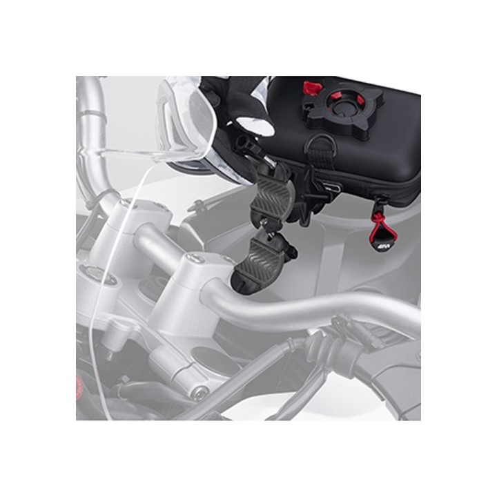 Θήκη με βάση τιμονιού S955B για GPS ,iphone5 GIVI