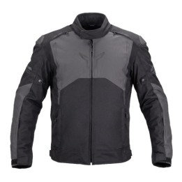 Μπουφάν Nordcode Top speed WP Oversize μαύρο/σκούρο γκρι