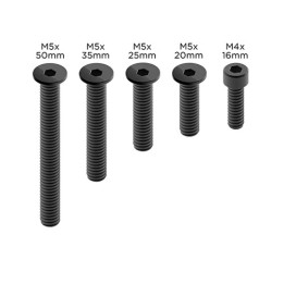 Ανταλλακτικές Βίδες Quad Lock Pro Μαύρες V2 QLP-RSS-PRO-2