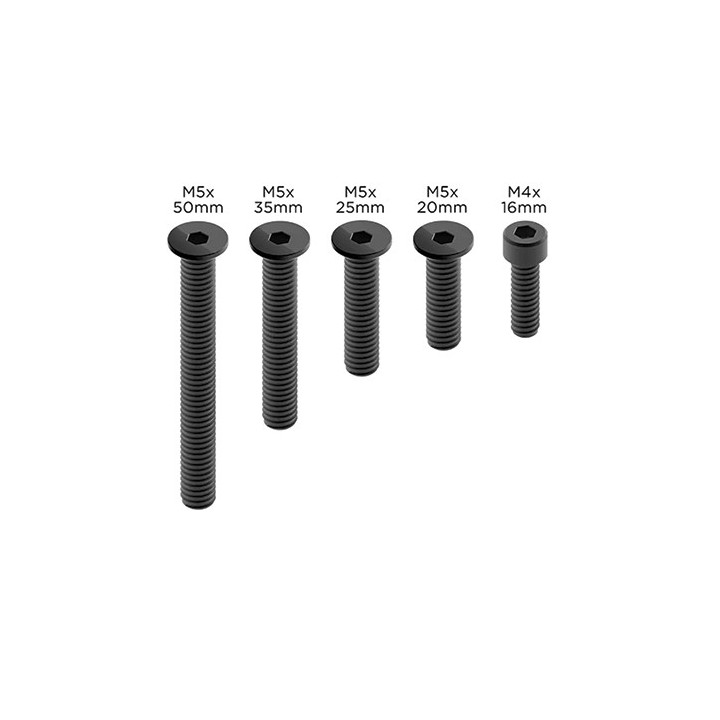 Ανταλλακτικές Βίδες Quad Lock Pro Μαύρες V2 QLP-RSS-PRO-2