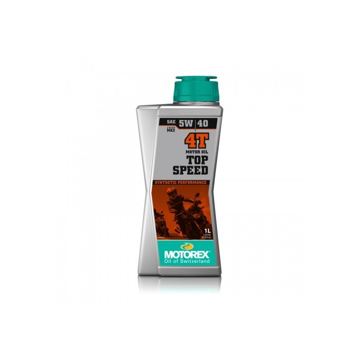 Λάδι 4T Top Speed 5W/40 100% συνθετικό, 1 Lt Motorex