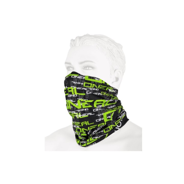 Φουλάρι Oneal Neckwarmer Matrix μαύρο/πράσινο