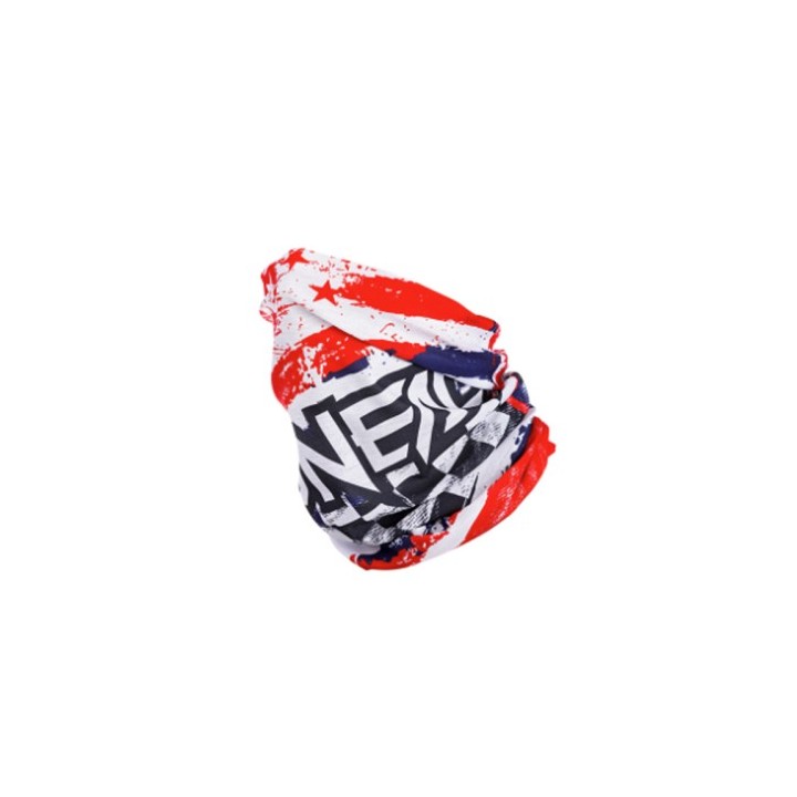 Φουλάρι Oneal Neckwarmer USA άσπρο/μπλε/κόκκινο