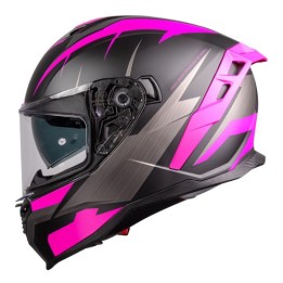 Κράνος Pilot Corsair SV FF Sport μαύρο/ροζ ματ (Pinlock 30 Included)