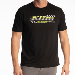 T-Shirt Klim Heritage Tri-Blend Μαύρο/Fluo Κίτρινο
