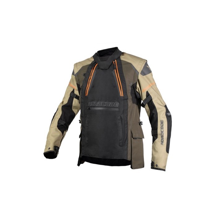 Nordcode Μπουφάν Safari sand/black/khaki