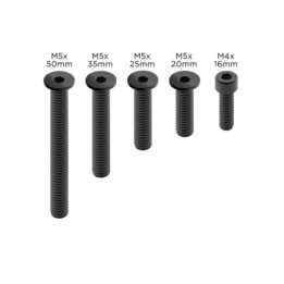 Ανταλλακτικές Βίδες Quad Lock Pro Screw Set Μαύρο QLP-RSS-PRO-BK