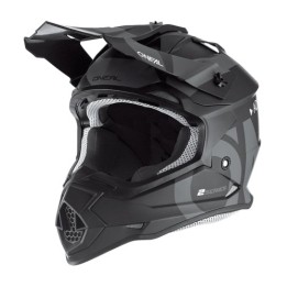 Κράνος Oneal 2SRS Slick V.23 μαύρο/γκρι