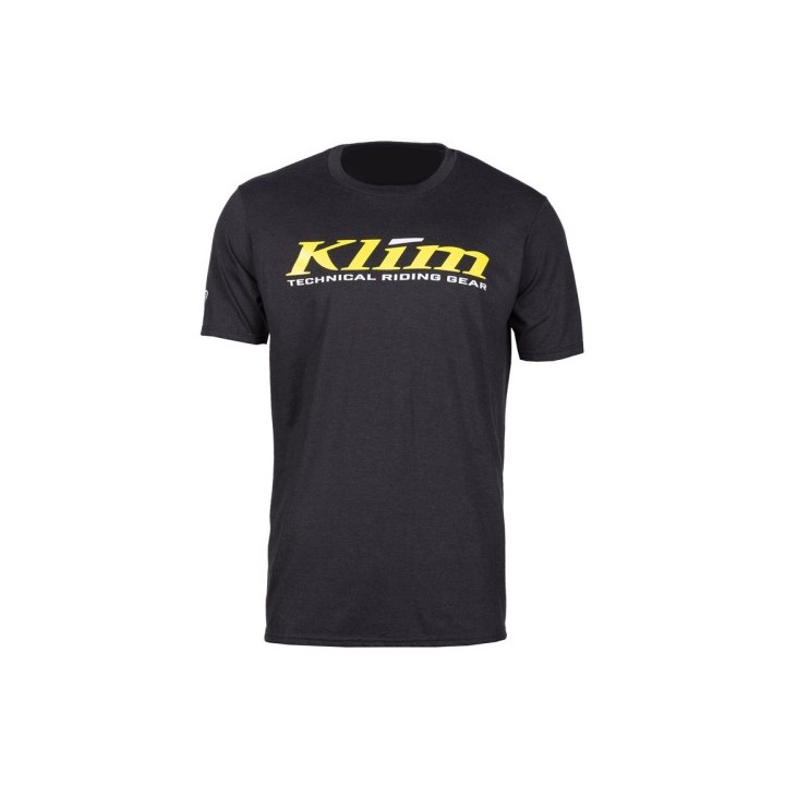 T-Shirt Klim K Corp Μαύρο/Κίτρινο