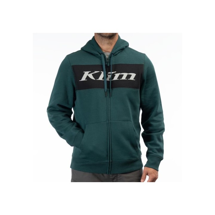 Φούτερ/Ζακέτα Hoodie Klim Trailside Dark Sea/Μαύρο