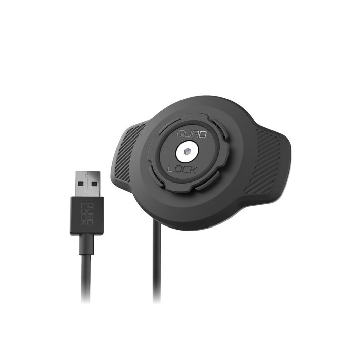 Αδιάβροχη Κεφαλή Ασύρματης Φόρτισης USB Quad Lock USB Weatherproof Wireless Charging Head QLA-MOT-WC