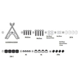 Κιτ για ζελατίνα D5142KIT, για CE 04 (2022) Givi