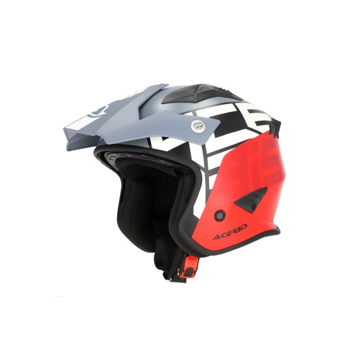 Κράνος Acerbis Jet Aria 26602.295 γκρι/κόκκινο