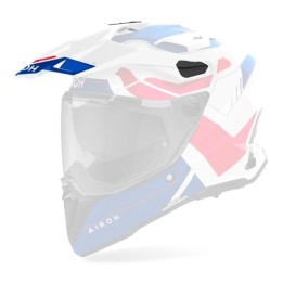 Γείσο Airoh Commander 2 Reveal μπλε/κόκκινο gloss