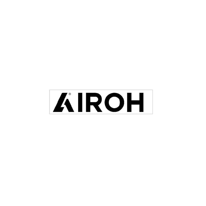 Αυτοκόλλητο Airoh 68 cm x 15 cm μαύρο