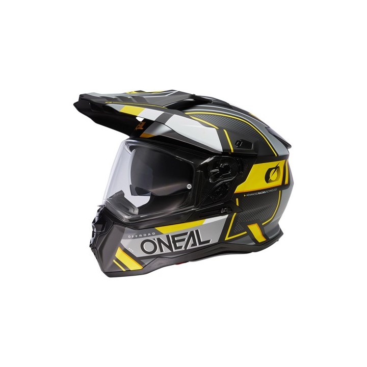 Κράνος ONeal DSRS Square V.24 μαύρο/γκρι/fluo