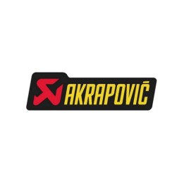 Αυτοκολητα  AKRAPOVIC - P-HST12AL - 100x34,5mm - Heat resistant