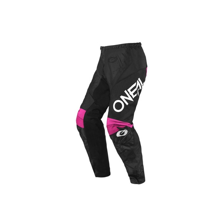 MX παντελόνι Oneal Element Shocker V.25 Lady μαύρο/ροζ