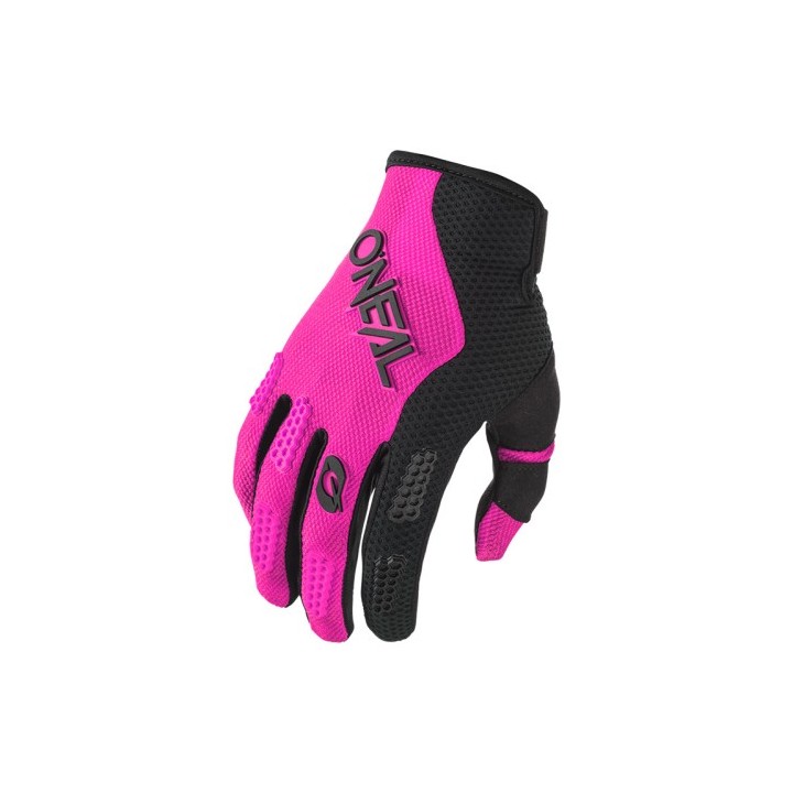 Γάντια Oneal Element Racewear V.24 Lady μαύρο/ροζ