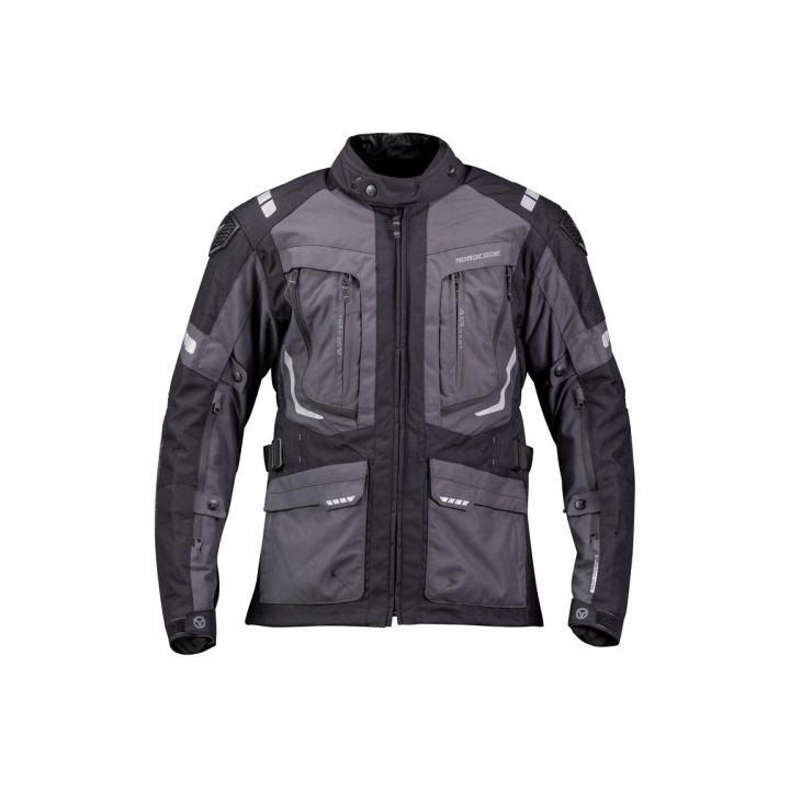 Μπουφάν Nordcode Dakar Evo II Oversize σκούρο γκρι/μαύρο
